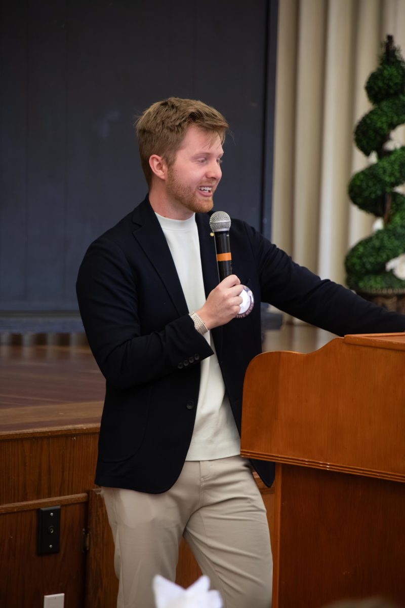Luke Erickson speaking